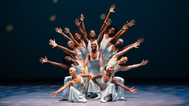 Ailey II in Alvin Ailey's Night Creature. Photo by Nir Arieli