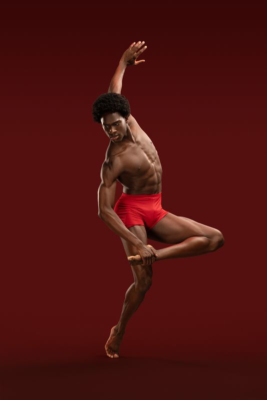 Ailey II's Kamani Abu. Photo by Nir Arieli