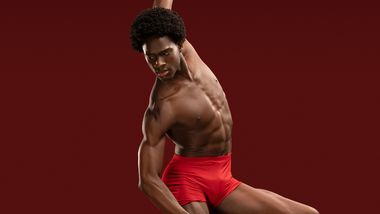 Ailey II's Kamani Abu. Photo by Nir Arieli