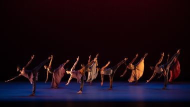 Ailey II in Ronald K. Brown's Open Door. Photo by Nir Arieli