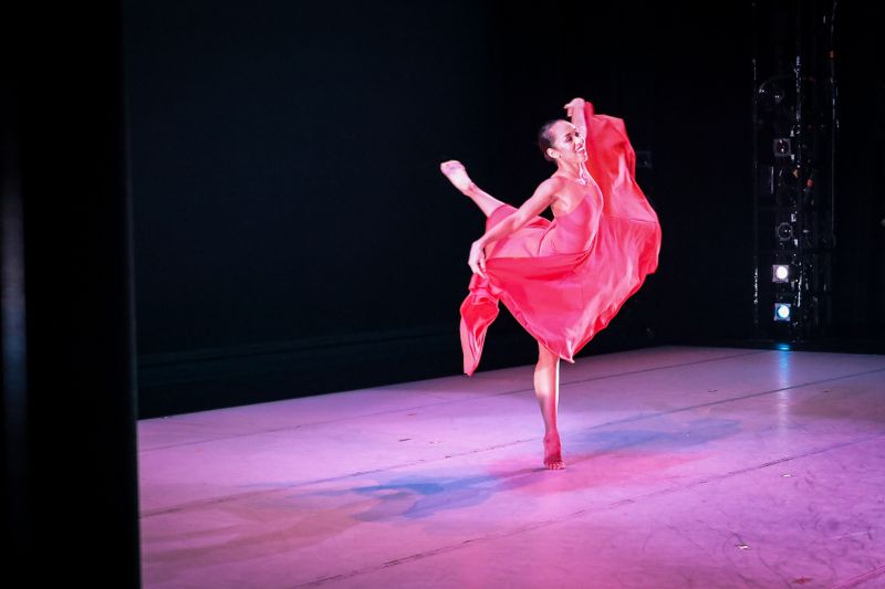 Alvin Ailey American Dance Theater's Isabel Wallace-Green in Alvin Ailey's For Bird - With Love. Photo by Xavier Mack