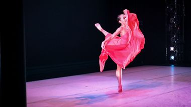 Alvin Ailey American Dance Theater's Isabel Wallace-Green in Alvin Ailey's For Bird - With Love. Photo by Xavier Mack