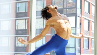 Alvin Ailey American Dance Theater's Michael Cherry. Photo by Xavier Mack