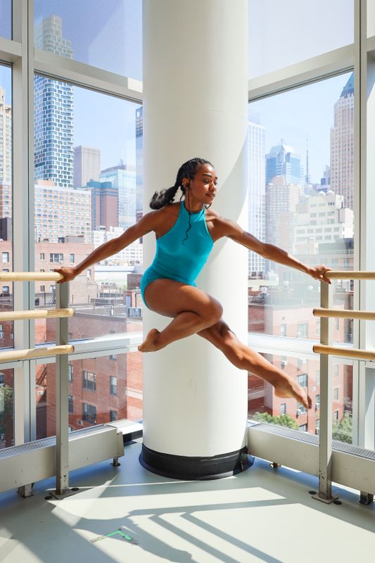 Alvin Ailey American Dance Theater's Dandara Veiga. Photo by Xavier Mack