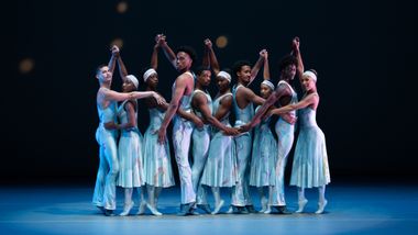 Ailey II in Alvin Ailey's Night Creature. Photo by Nir Arieli