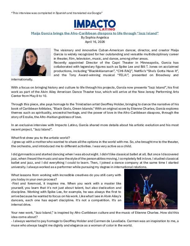 ImpactoLatino_AAADT_USTour26_Newark_MaijaGarcia_JazzIsland_Feature_4.16.26