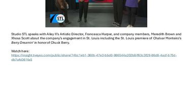 KTVI_FOX2_AileyII_SpringTour_St.Louis_FrancescaHarper_MeredithBrown_XhosaScott_Broadcast_4.10.26