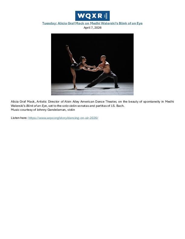 WQXR_AAADT_USTour_BAM_BlinkofanEye_AGM_Broadcast_4.7.26