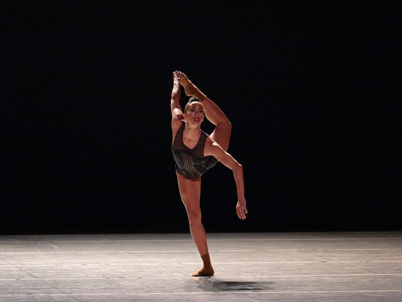 Alvin Ailey American Dance Theater's Constance Stamatiou in Medhi Walerski's Blink of an Eye