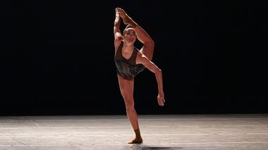 Alvin Ailey American Dance Theater's Constance Stamatiou in Medhi Walerski's Blink of an Eye