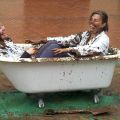 Drs. Biagioli and Steiner get muddy for multiple sclerosis