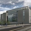 Knight Cancer Research Building rendering: north view