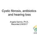 Audio interview with Angie Garinis, PhD