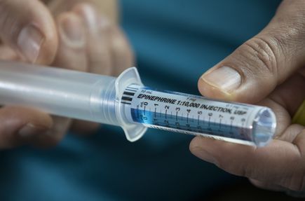 Epinephrine dosing for pediatric patients