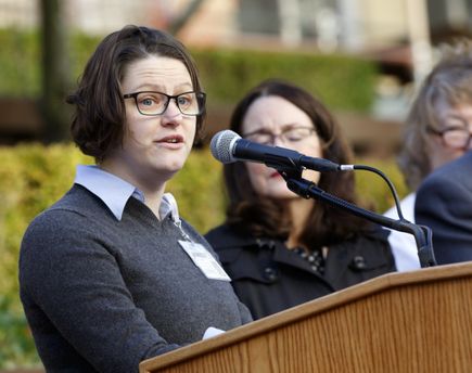 Graduate education rally