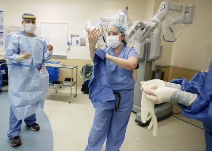 Robot-assisted surgery