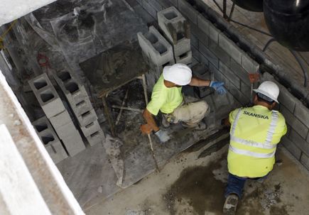 Knight Cancer Research construction