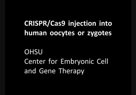VIDEO: Download germline editing video