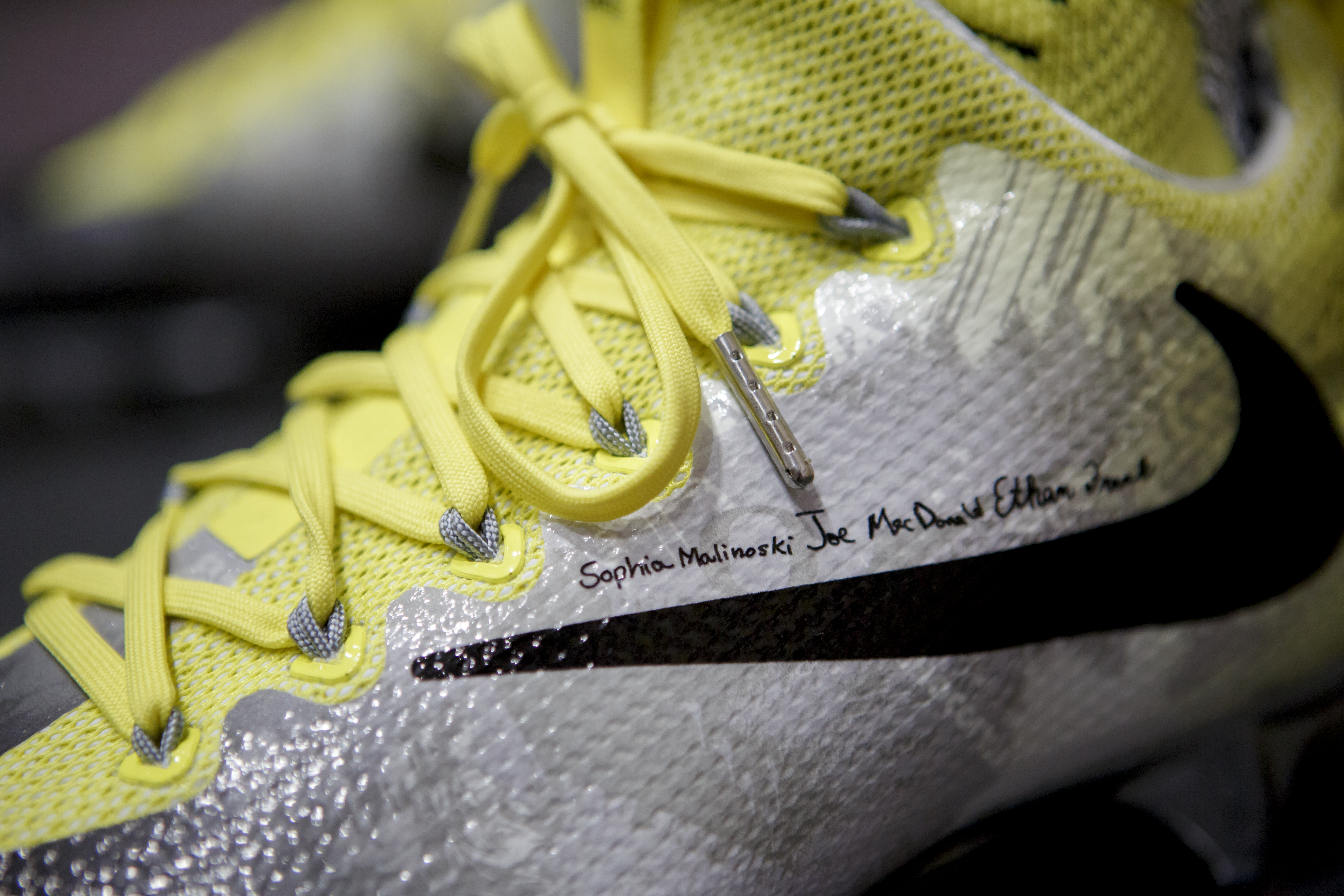 Childhood cancer survivors design Oregon Ducks football uniform