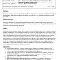 OHSU policy for request/refusal of healthcare professional