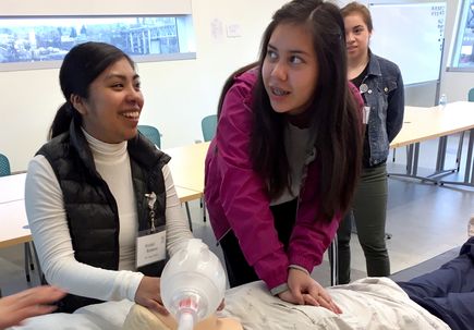 Health science career within reach for underrepresented youth