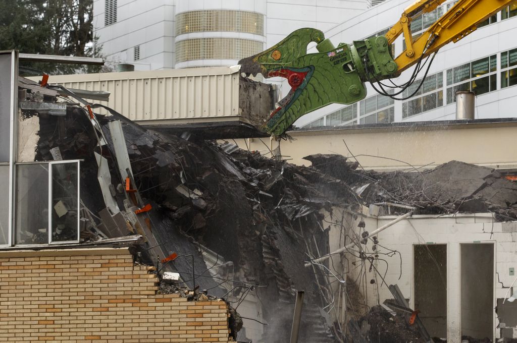 School of Dentistry demolition