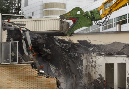 School of Dentistry demolition