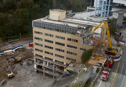 School of Dentistry demolition