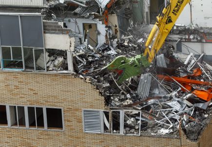 School of Dentistry demolition