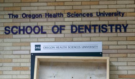 Demolition of the old School of Dentistry building