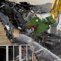 Demolition of the old School of Dentistry building