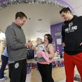 2018 Blazers visit Doernbecher for the holidays