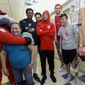 2018 Blazers visit Doernbecher for the holidays