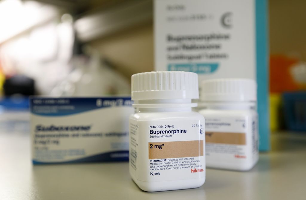 bottle of buprenorphine, 