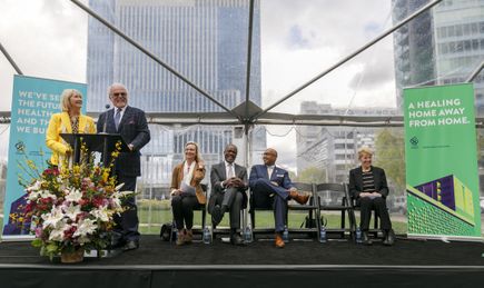CHH2 and Rood Family Pavilion opening ceremony