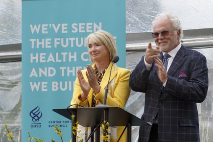 CHH2 and Rood Family Pavilion opening ceremony