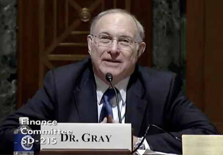 U.S. Senate Committee on Finance hearing testimony