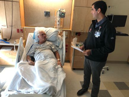 Earl Heberlein and Dr. Hormozd Bozorgchami