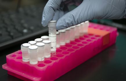 COVID testing lab