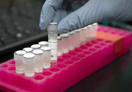 COVID testing lab