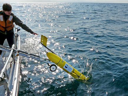 Glider deployed
