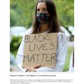 Support of Black Lives Matter is not political activity