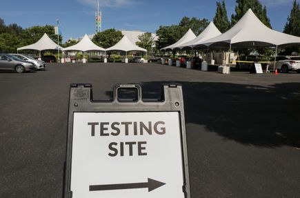 EXPO drive-up COVID-19 testing