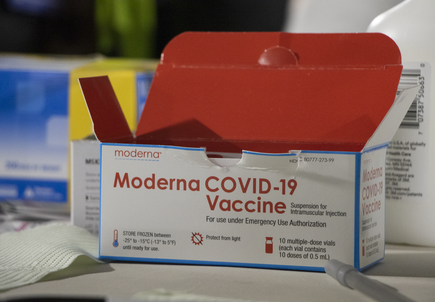 COVID vaccine clinic for community health workers