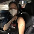 Drive-through COVID-19 vaccine clinics