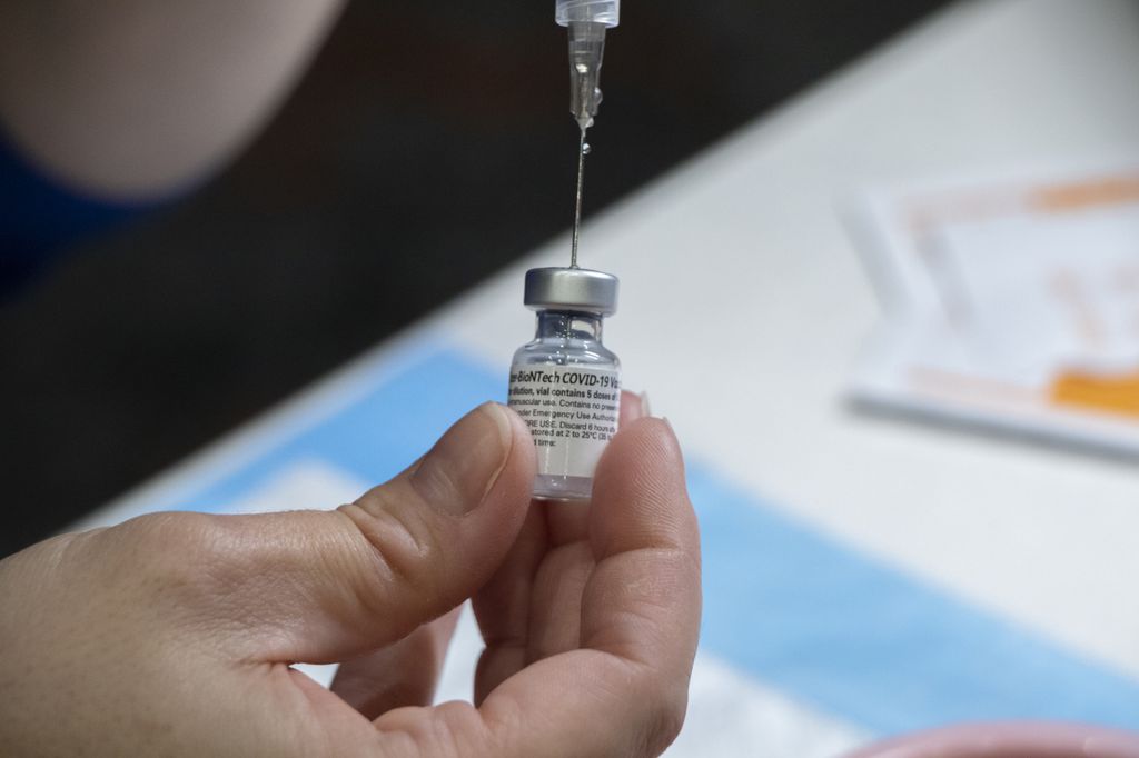 COVID-19 Vaccination at Oregon Convention Center 