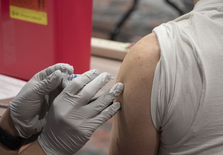 COVID-19 Vaccination at Oregon Convention Center 