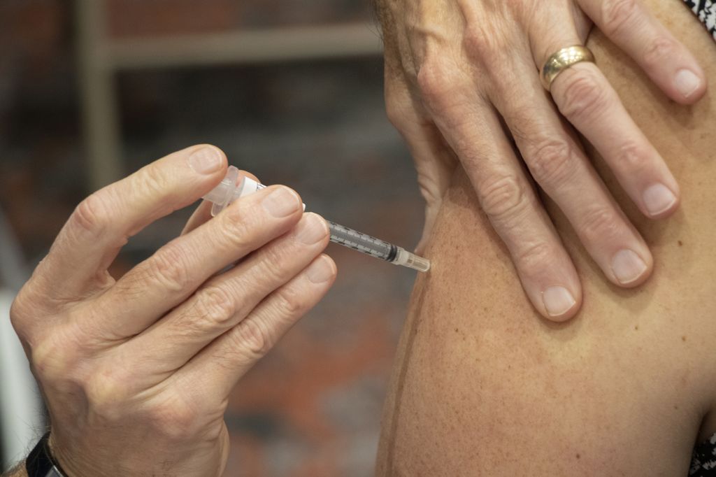 COVID-19 Vaccination at Oregon Convention Center 