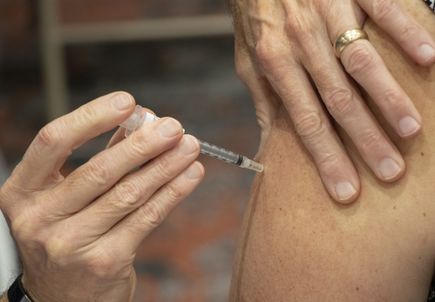 COVID-19 Vaccination at Oregon Convention Center 