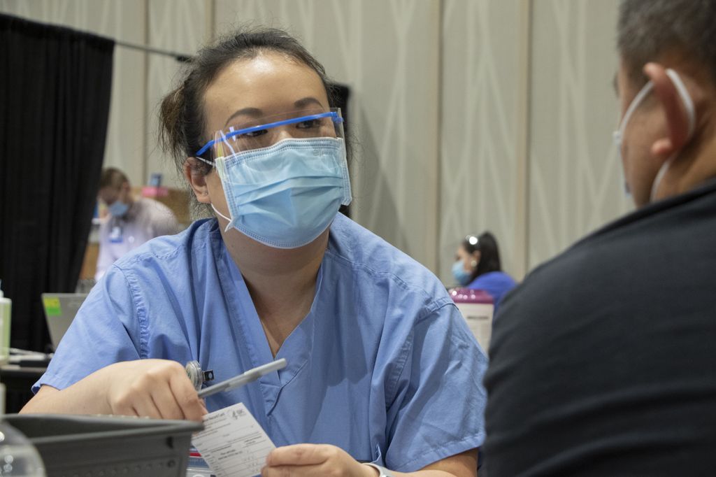 COVID-19 Vaccination at Oregon Convention Center